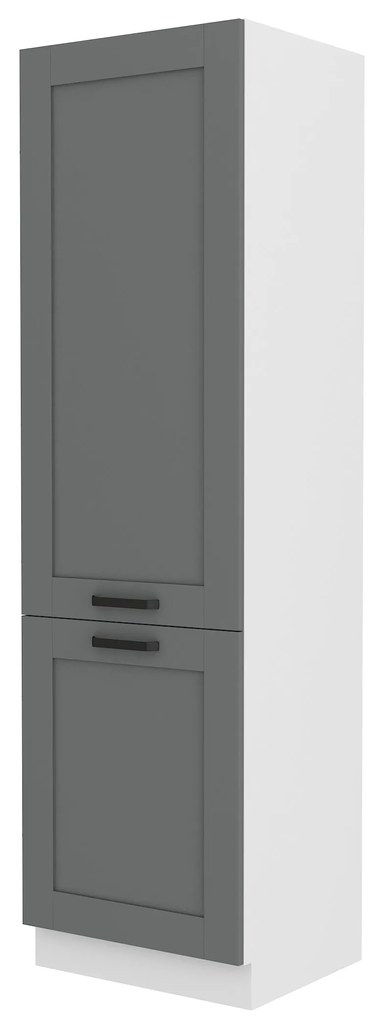 Dulap de bucătărie pentru alimente Lucid 60 LO 210 2F (dustgrey + alb). 1045563