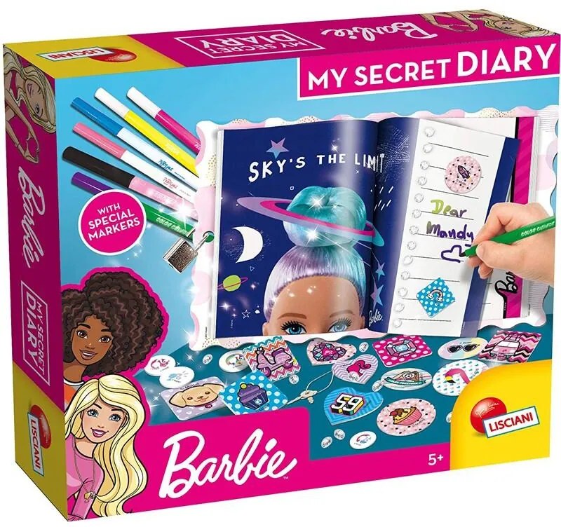 JURNALUL MEU SECRET - BARBIE - LISCIANI (L86030)