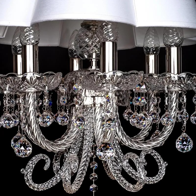 Candelabru LUX design modern, Cristal Bohemia Exclusive FLORA 01-CH