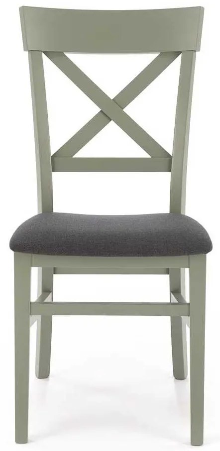 Scaun de bucătărie Rebecca, negru / verde
