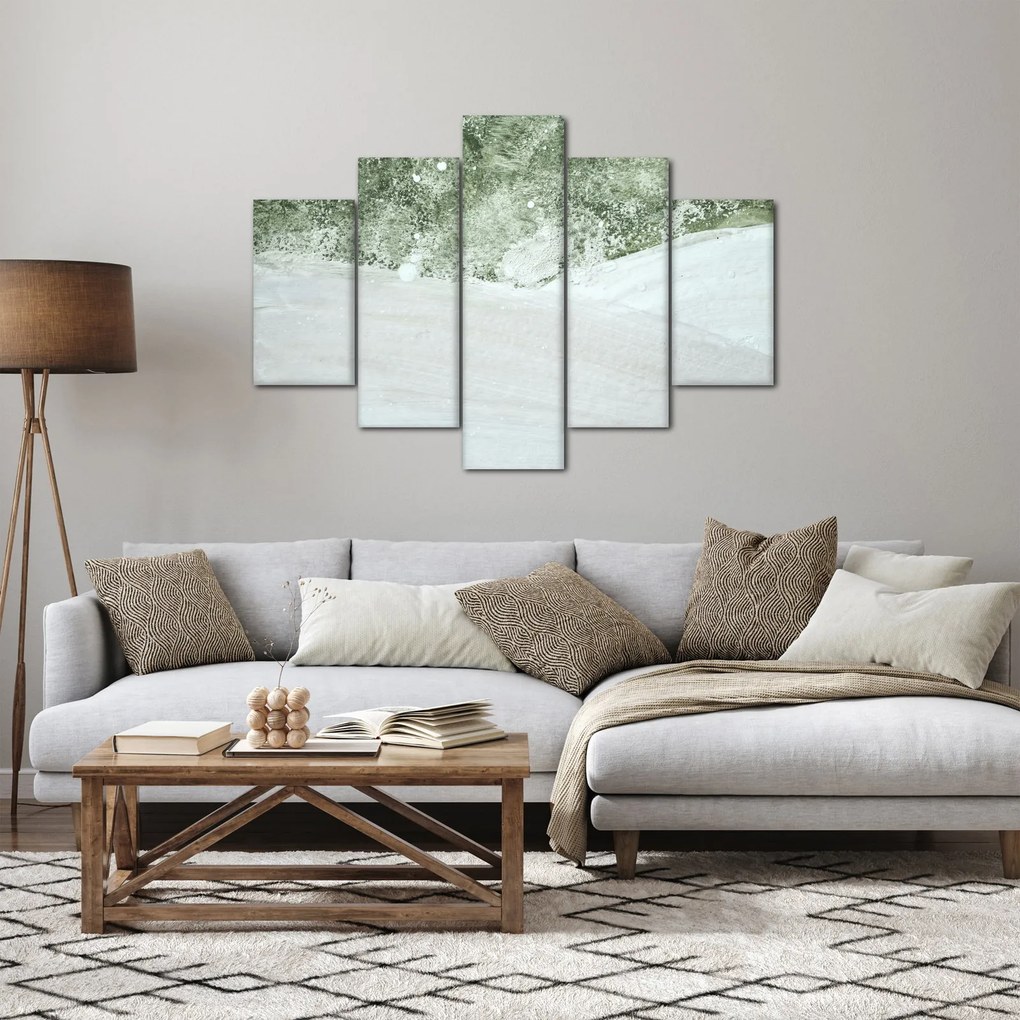 Tablou abstract din pensule (150x105 cm)