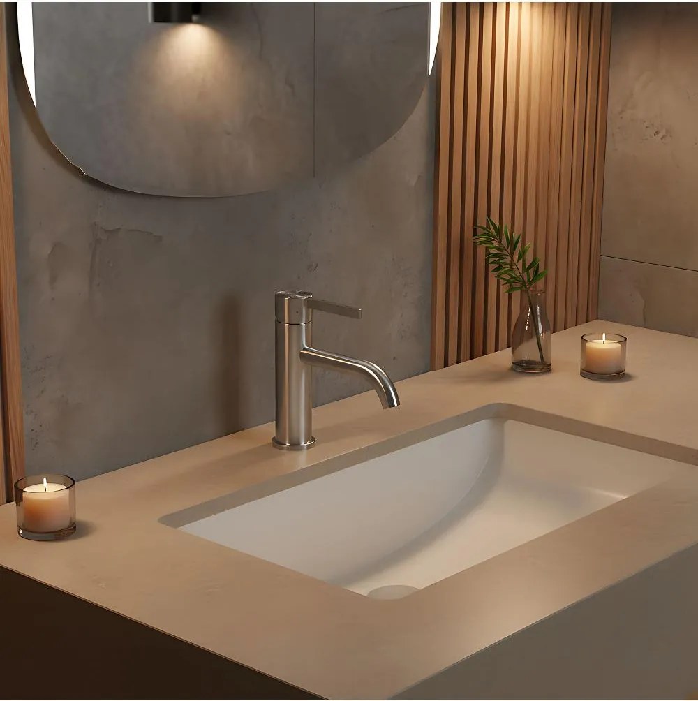 Baterie lavoar Rea Foster crom periat