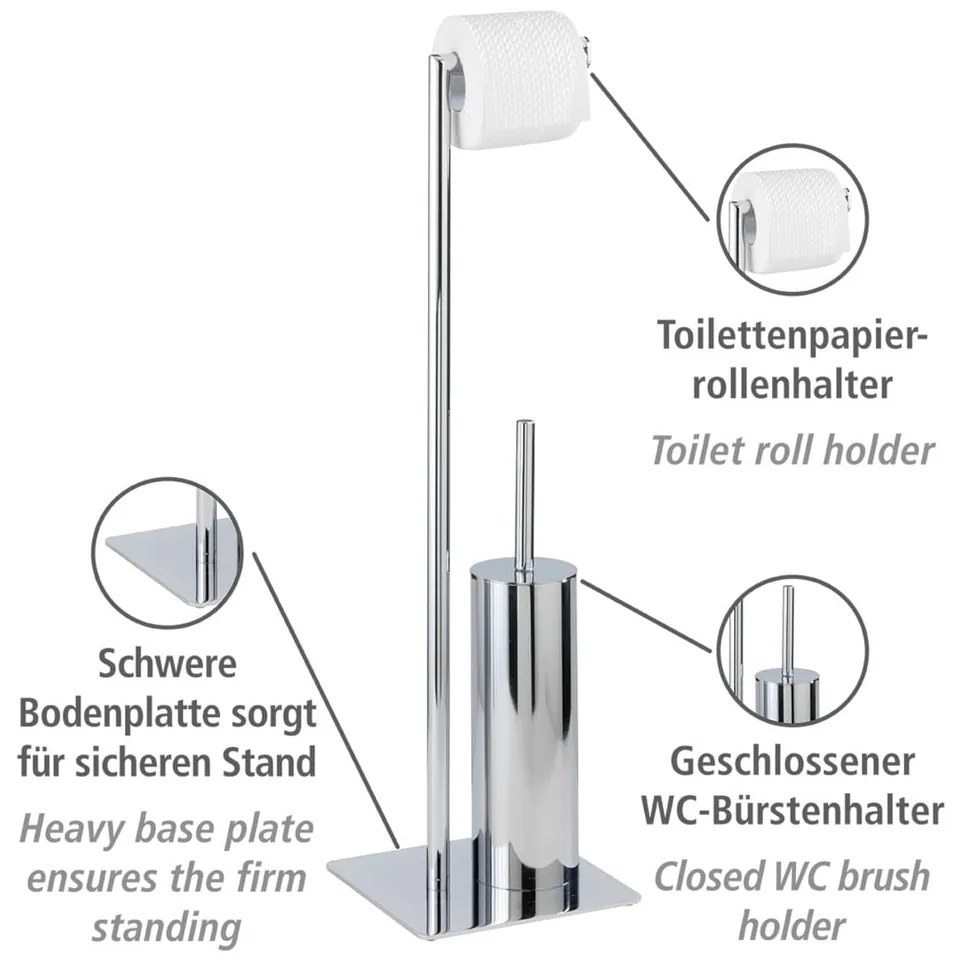 Perie de toaletă Wenko Recco