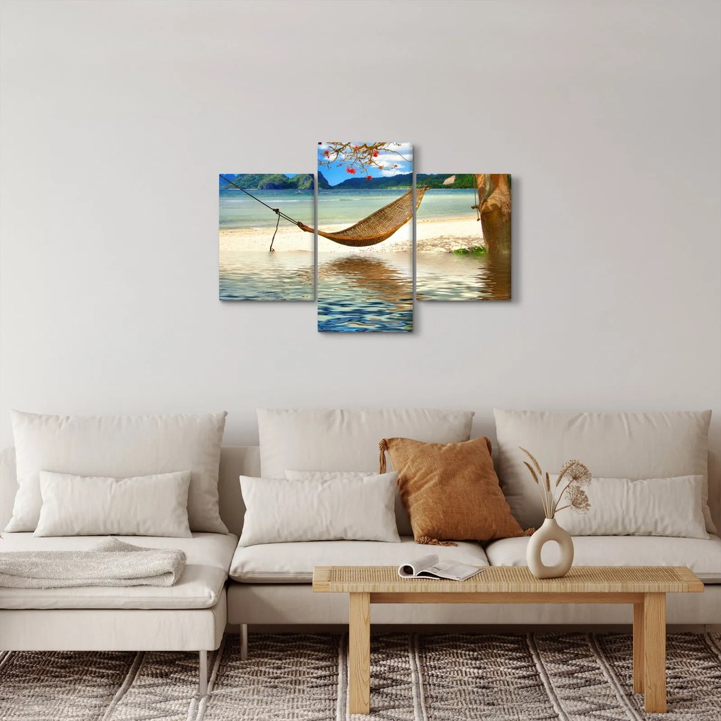 Tablou - Relax la plajă (90x60 cm)