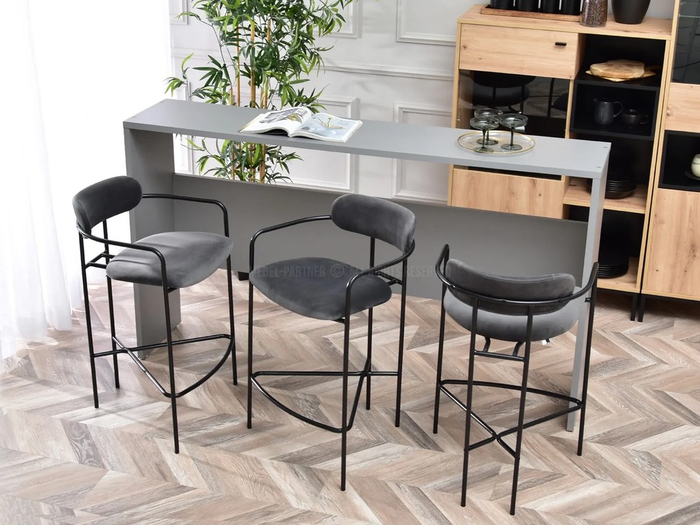 Scaun Viola (grafit + negru). 1110754
