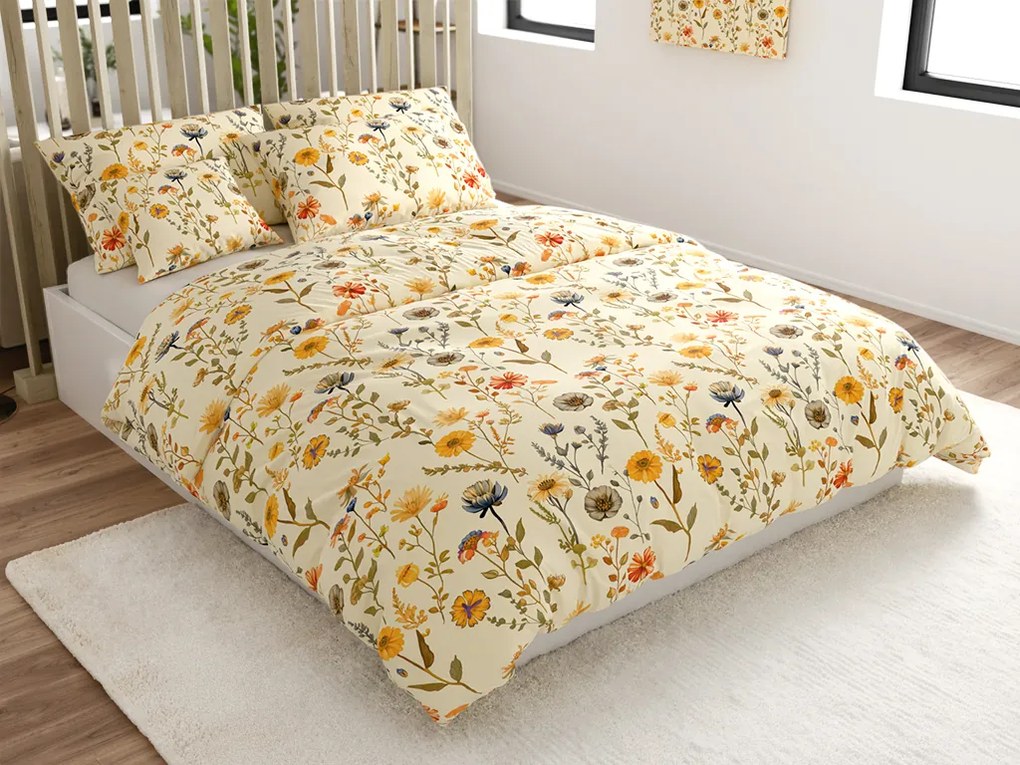 Lenjerie de pat din bumbac SOFLIRA POLY colorata Dimensiune lenjerie de pat: 70 x 90 cm | 140 x 200 cm