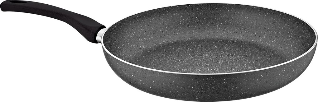 Tigaie ZILAN ZLN1945 - 22cm, aluminiu, interior+exterior granit non-stick, maner bachelita