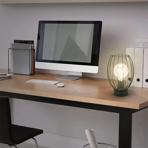 Lampă de masă 1xE27/25W/230V neagră