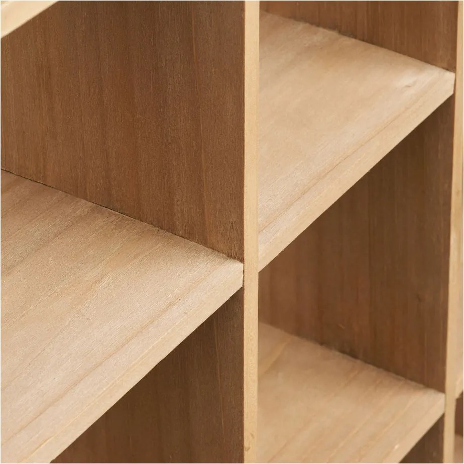 Raft de perete Moss, pin, natural, 46x10x46 cm