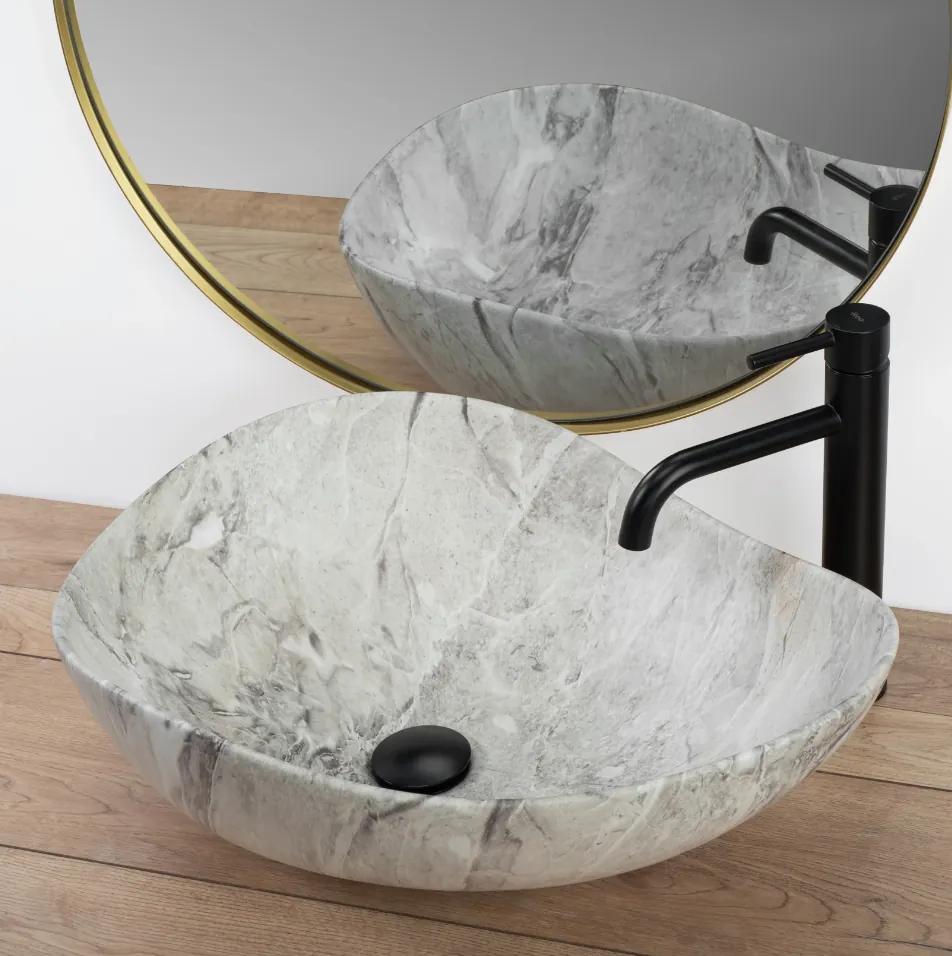 Lavoar ceramica sanitara Dora Stone – 51,5 cm