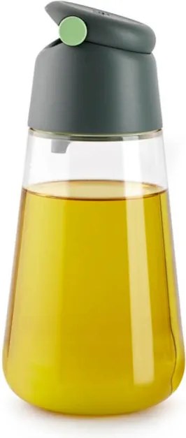 Oliviera Lekue 1010190, 8x17,4 cm, 400 ml, +4/+80 °C, Turnare usoara, Sticla, Verde