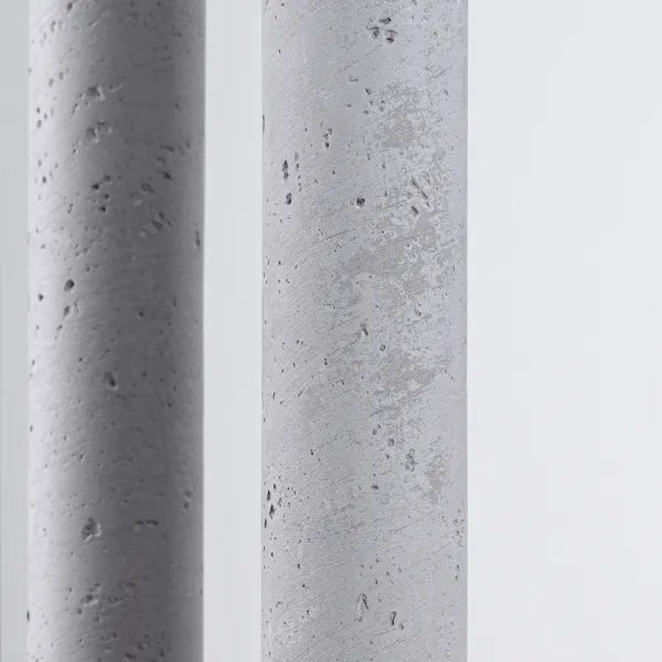 Lustră pe cablu Sollux SL.1275 PASTELO 5xG9/8W/230V beton