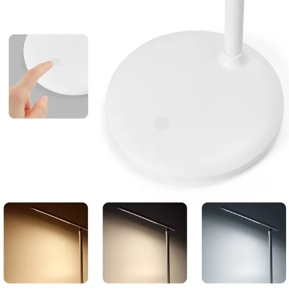 Lampă LED tactilă reîncărcabilă dimabilă de masă Aigostar LED/3W/5V 1800 mAh