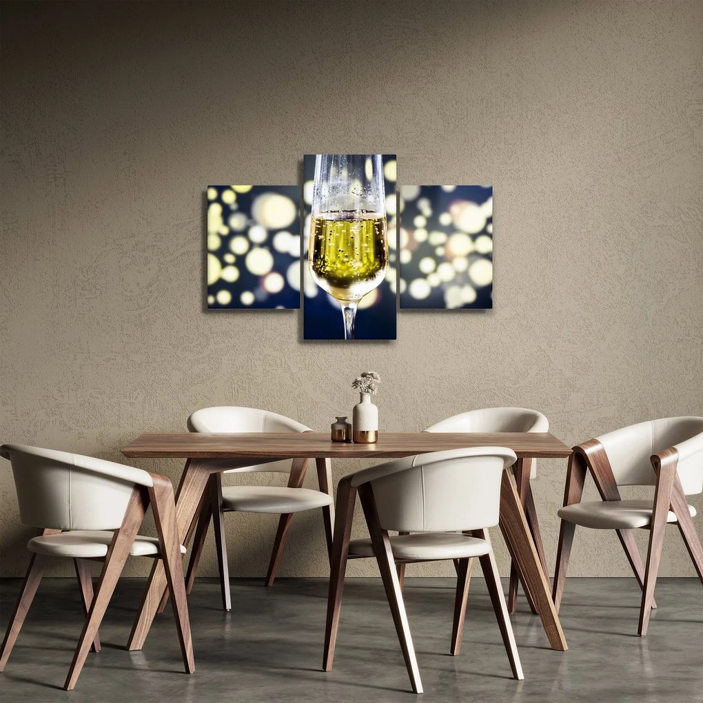 Tablou cu șampanie (90x60 cm)