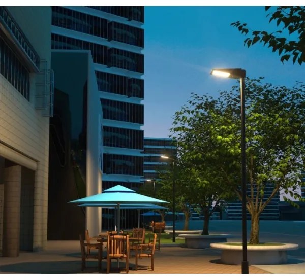 Lampă stradală solară LED cu senzor STREET LED/30W/9,6V 3000/4000K 6000 mAh IP65