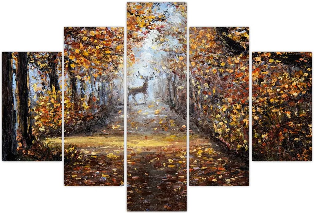 Tablou - Spiritul pădurii (150x105 cm)