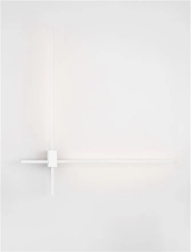 Aplica de perete liniara LED CCT PEAK alb