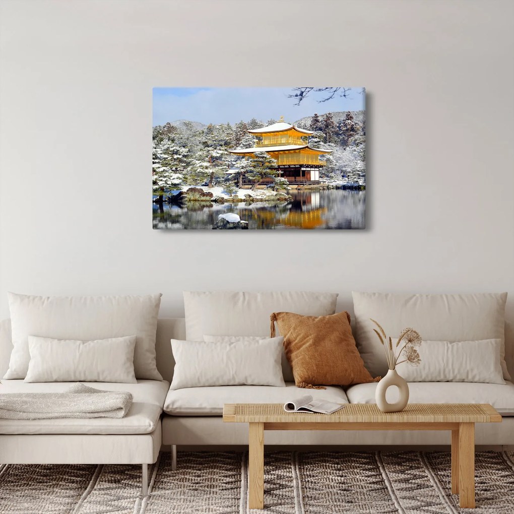 Tablou - Kinkakuji, Japonia (90x60 cm)