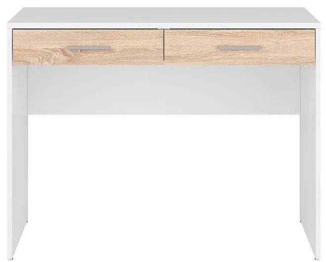 Masă de scris Nepo Plus 2 (alb + stejar sonoma) . 1098267