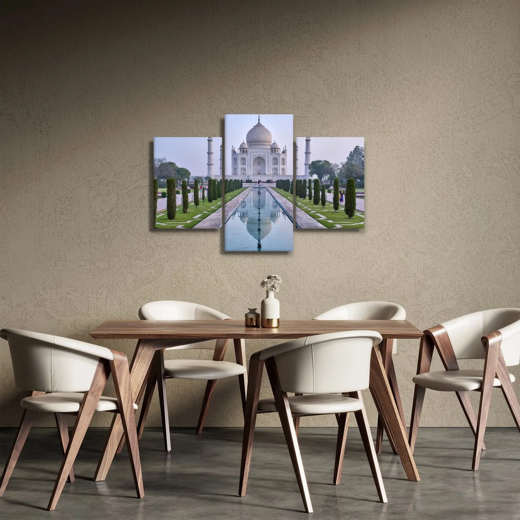 Tablou - Taj Mahal în răsăsrit de soare (90x60 cm)