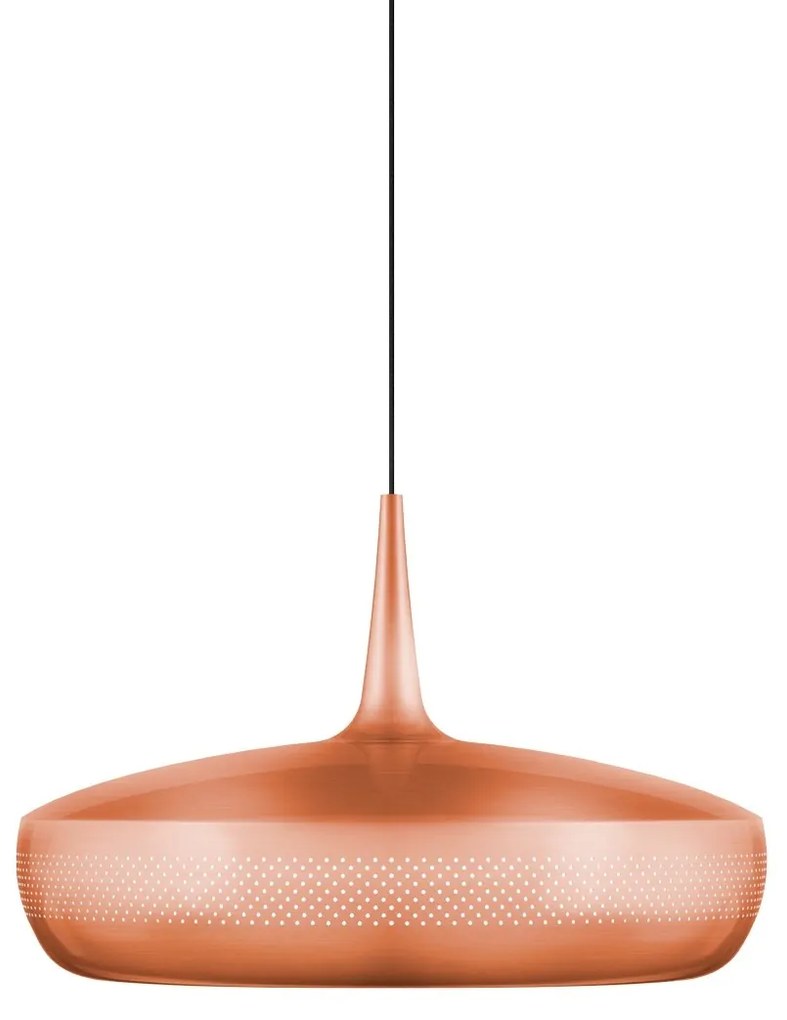 Abajur metalic design retro Clava Dine, Brushed Copper