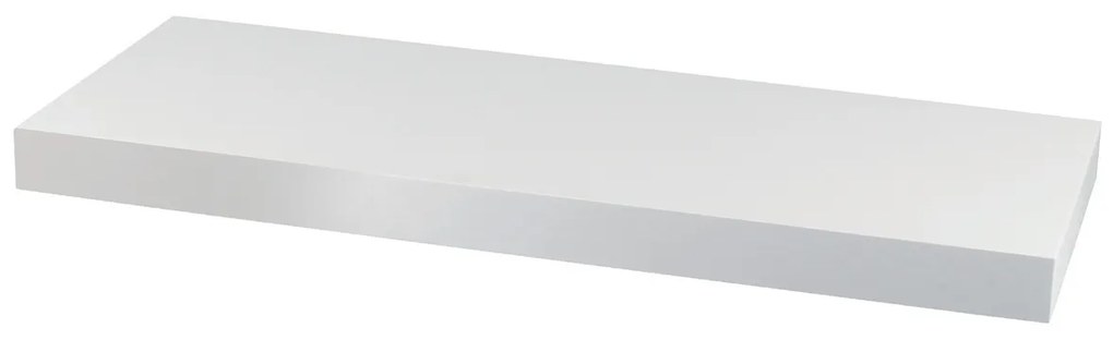 Etajeră de perete P-001, alb mat