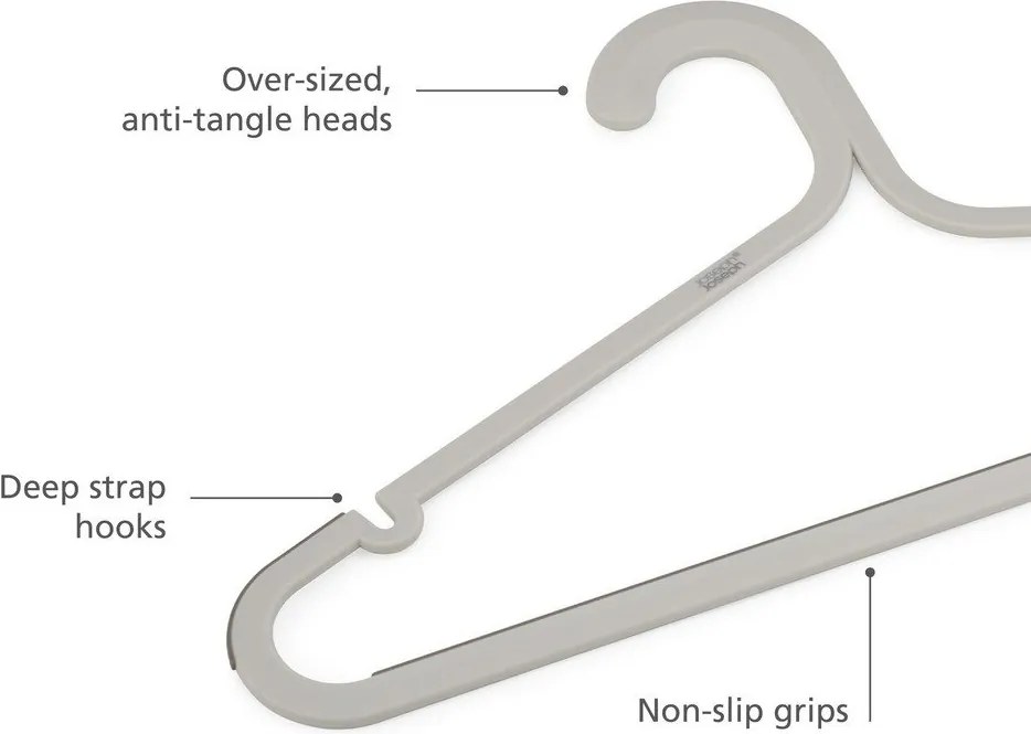 Umerașe 5 buc. din plastic Orderly – Joseph Joseph