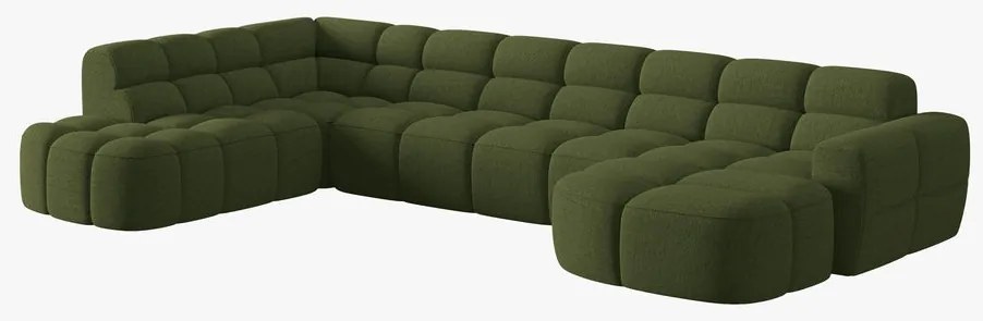 Coltar Lisa U stofa L387 cm