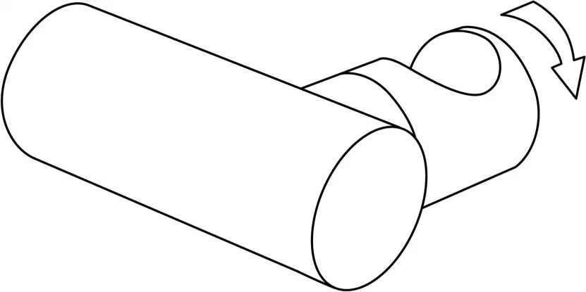 Suport dus finisaj alb forma rotunda ANR_A21U