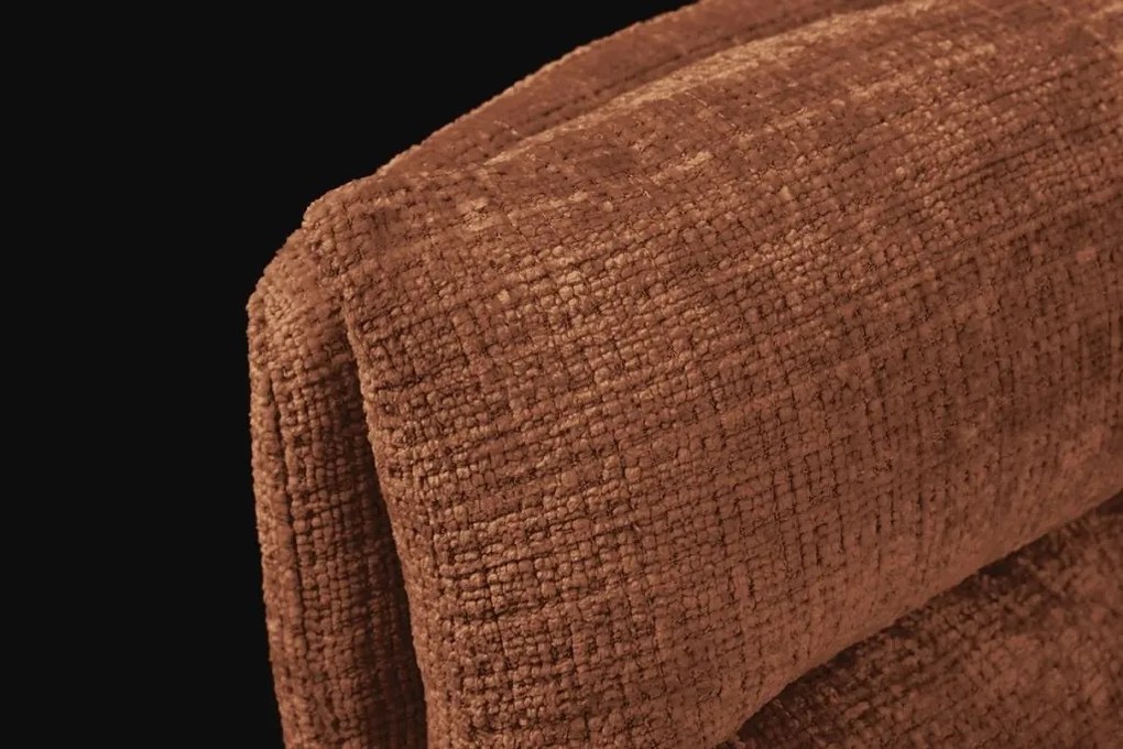 Set de 2 scaune pivotante picioare din lemn Big George maro ruginiu