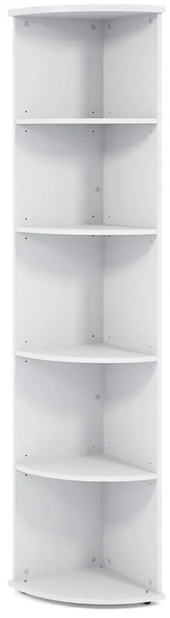 Dulap coltar inalt Impress 37 x 37 x 190 cm, alb