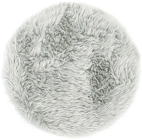 Restilo Blană Dokka gri, 90 cm, diam. 90 cm