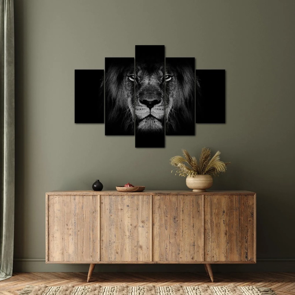 Tablou - Leu majestic (150x105 cm)
