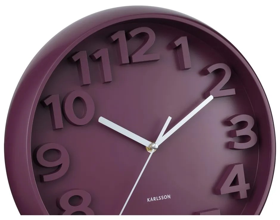 Ceas de perete ø 33,5 cm Elevated Classic Numbers – Karlsson