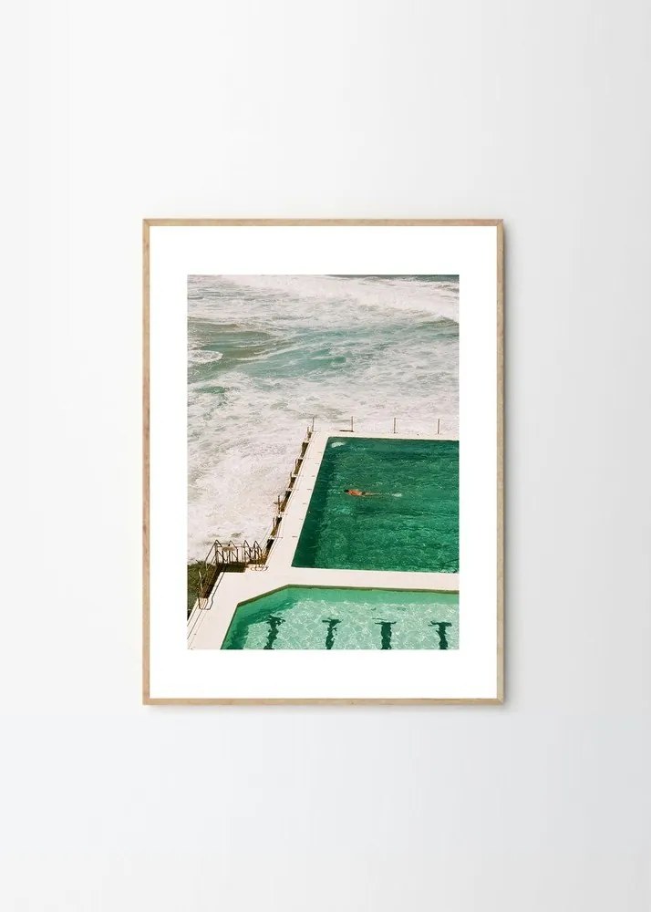 Poster 30x40 cm Bondi Icebergs – Anna Pihan – The Poster Club