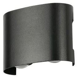 Brilagi - Aplica de exterior FLAREBOX LED/4W/230V neagră IP65