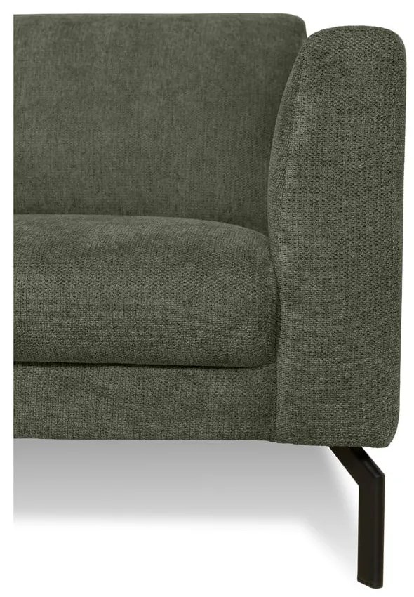 Canapea verde-închis 165 cm Gomero – Scandic