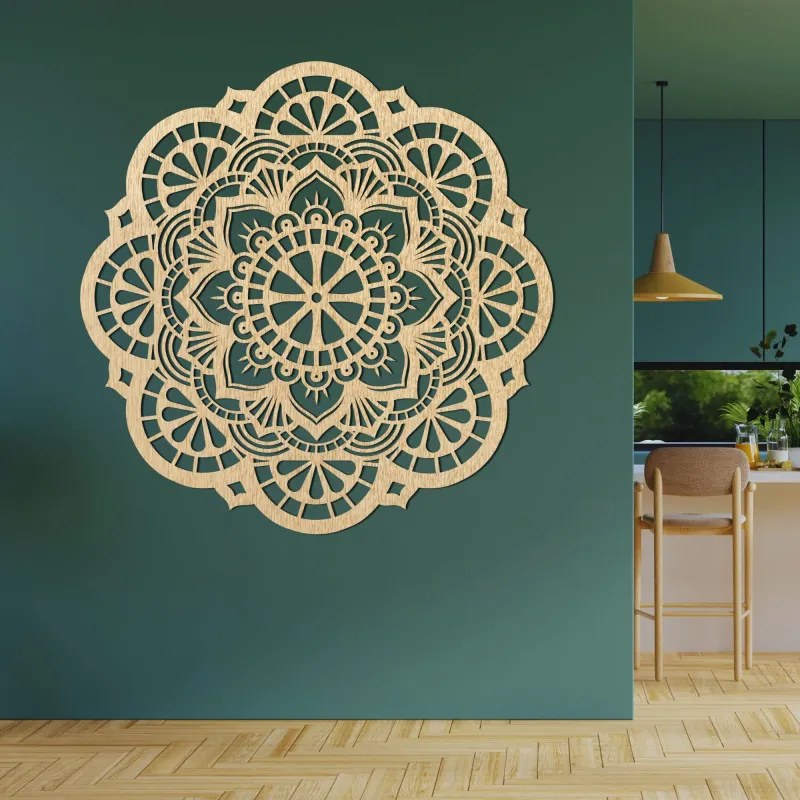 SENTOP | Decorațiuni de perete din lemn Mandala lumină - LUMINA