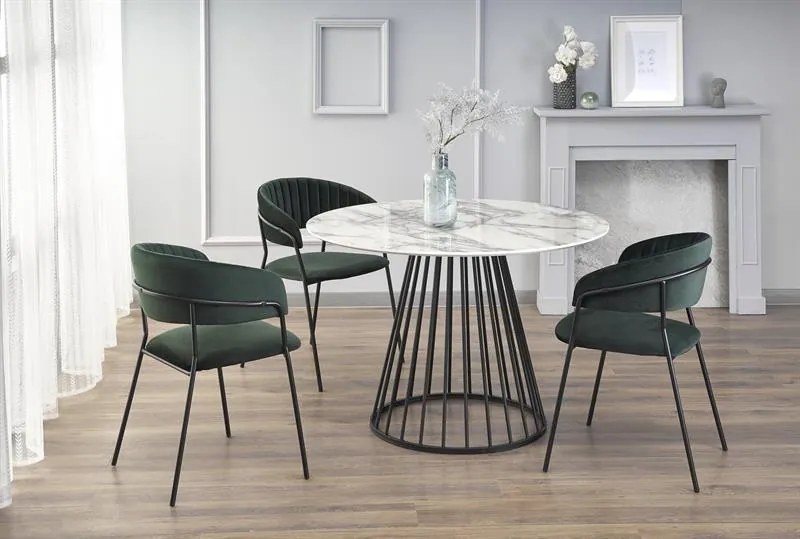 Masa Brodway marble - H75 cm