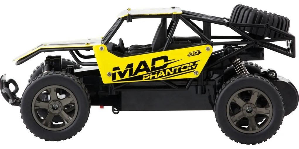 Mașină Buddy Toys BRC 20.421 RC cutelecomandă, galben