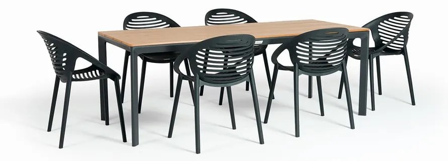 Scaun de grădină Bonami Essentials Joanna, negru