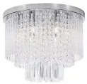 Plafoniera moderna cristal 6 becuri G9 Nunzia 9180892 Nova Luce