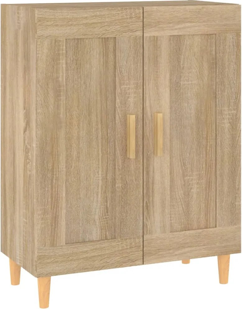 vidaXL Dulap, stejar sonoma, 69,5x34x90 cm, lemn compozit