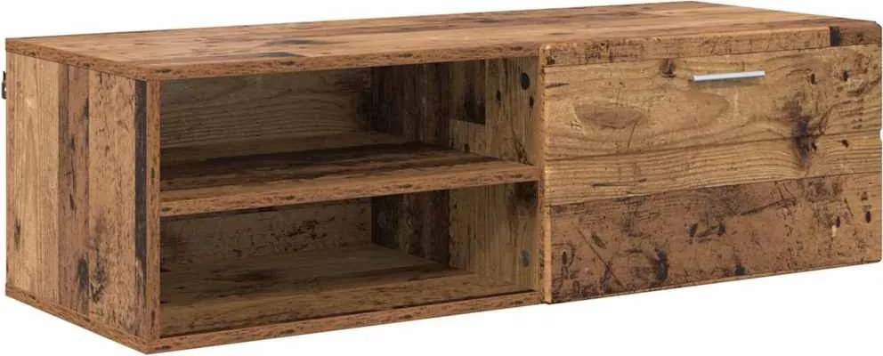 vidaXL Dulap din Lemn Lemn vechi 100,5 x 39 x 30 cm Lemn compozit