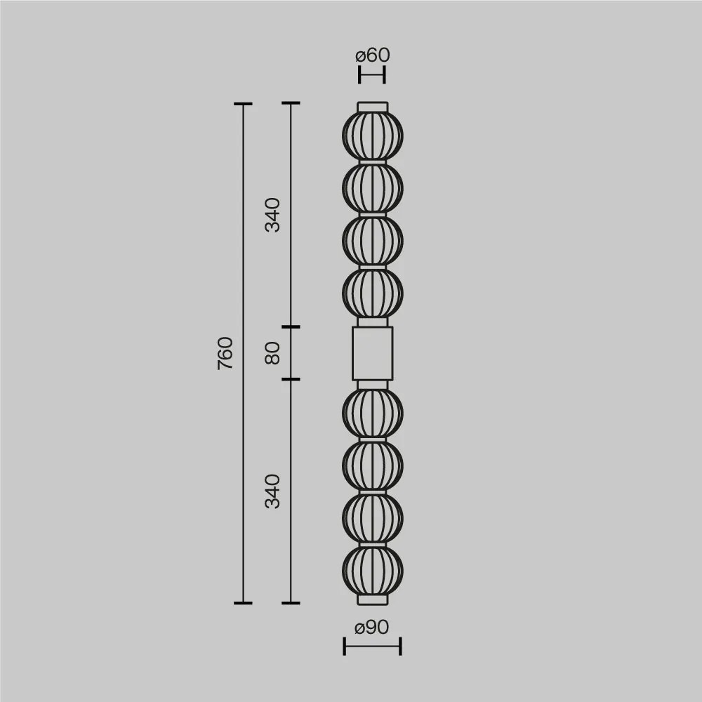 Aplica de perete design decorativ Amulet