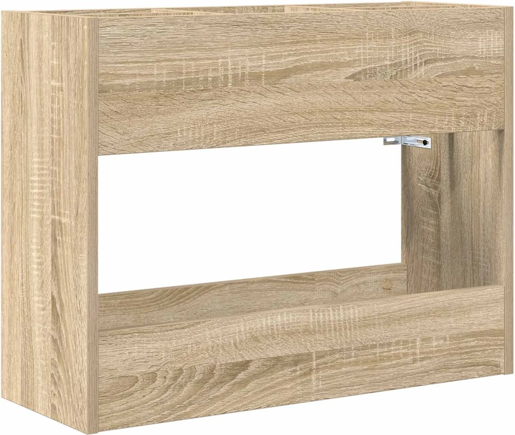 vidaXL Suport pentru umbrele Stejar Sonoma 65 x 24 x 50 cm