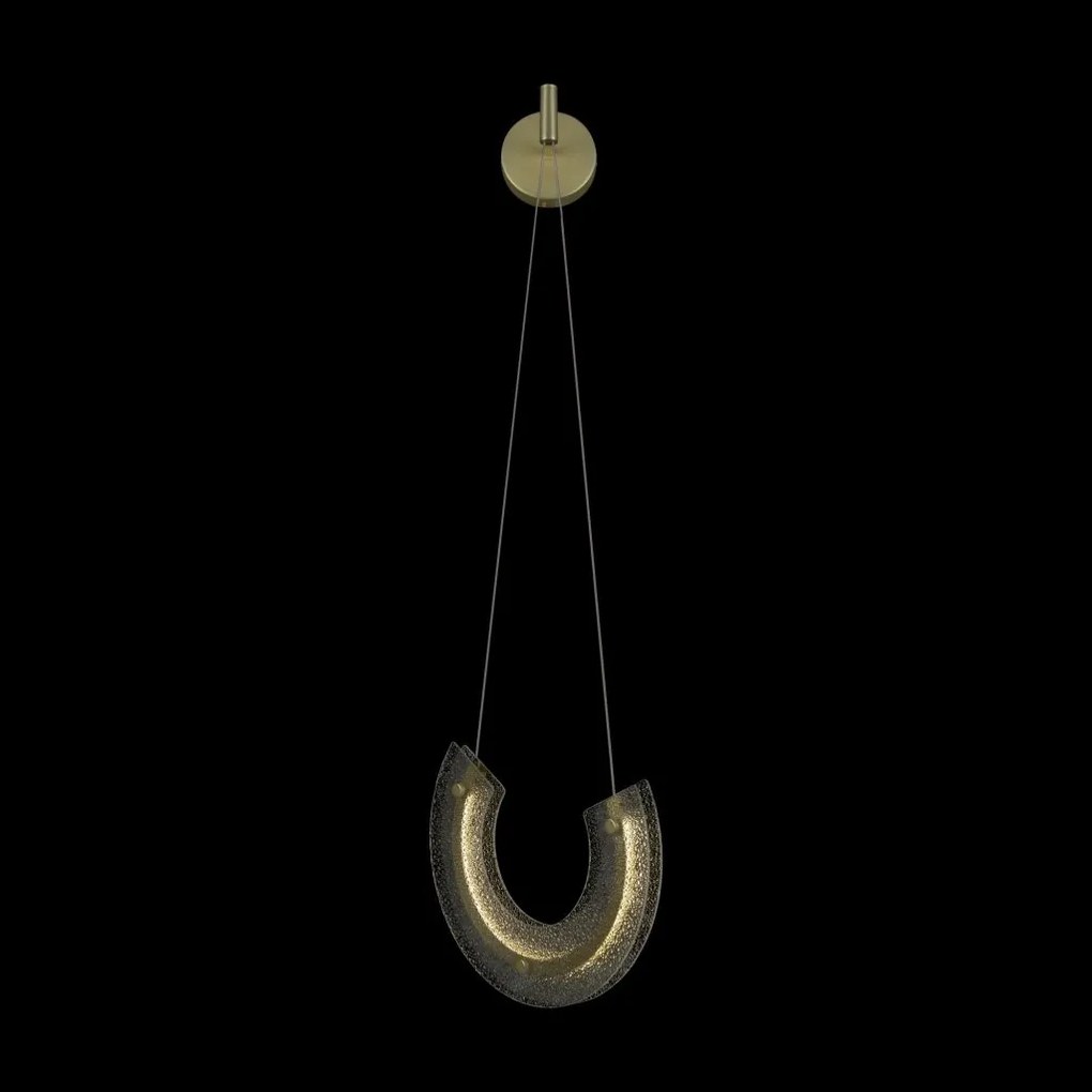 Lustra LED, pendul design modern Maya auriu
