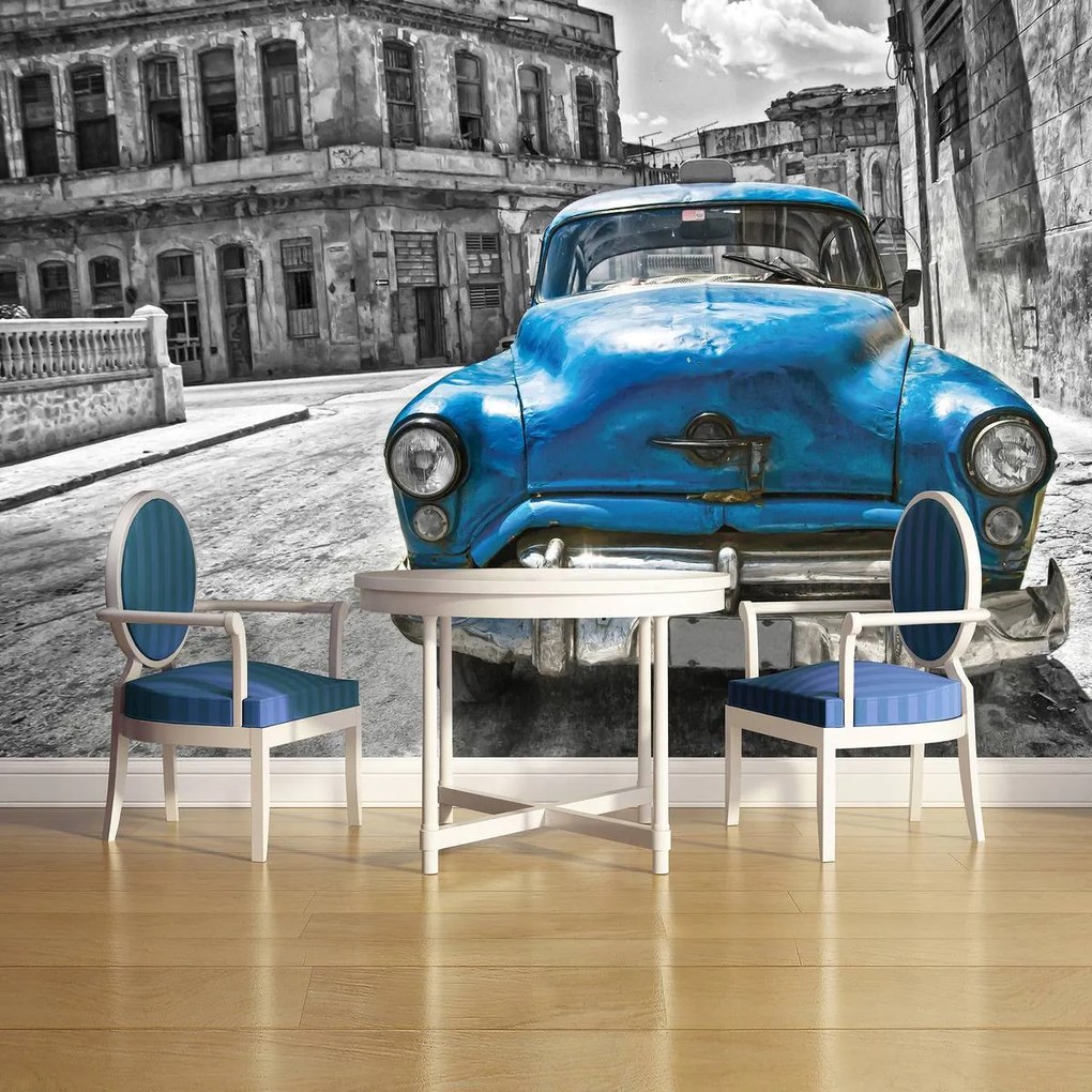 Fototapet - Mașină Vintage Cubaneză (254x184 cm)