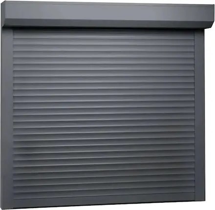 Rulou exterior aluminiu antracit cu acționare manuală pentru ferestre