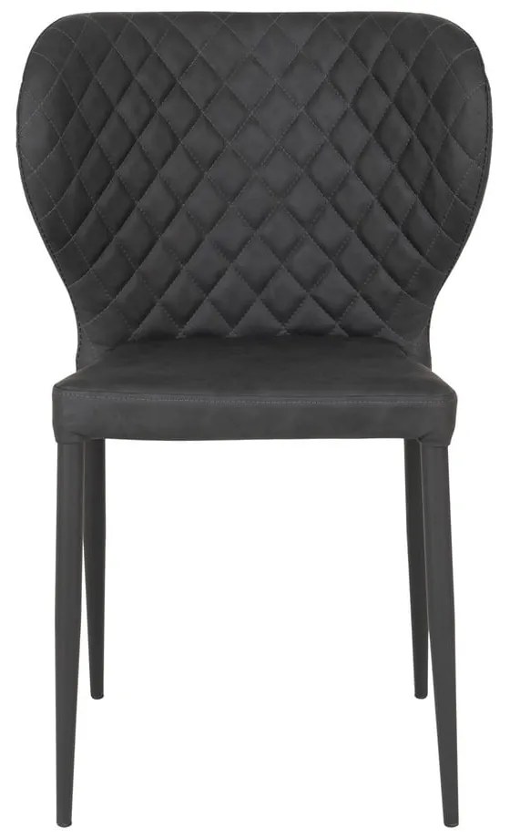 Scaune de dining gri-închis 4 buc. Pisa – House Nordic